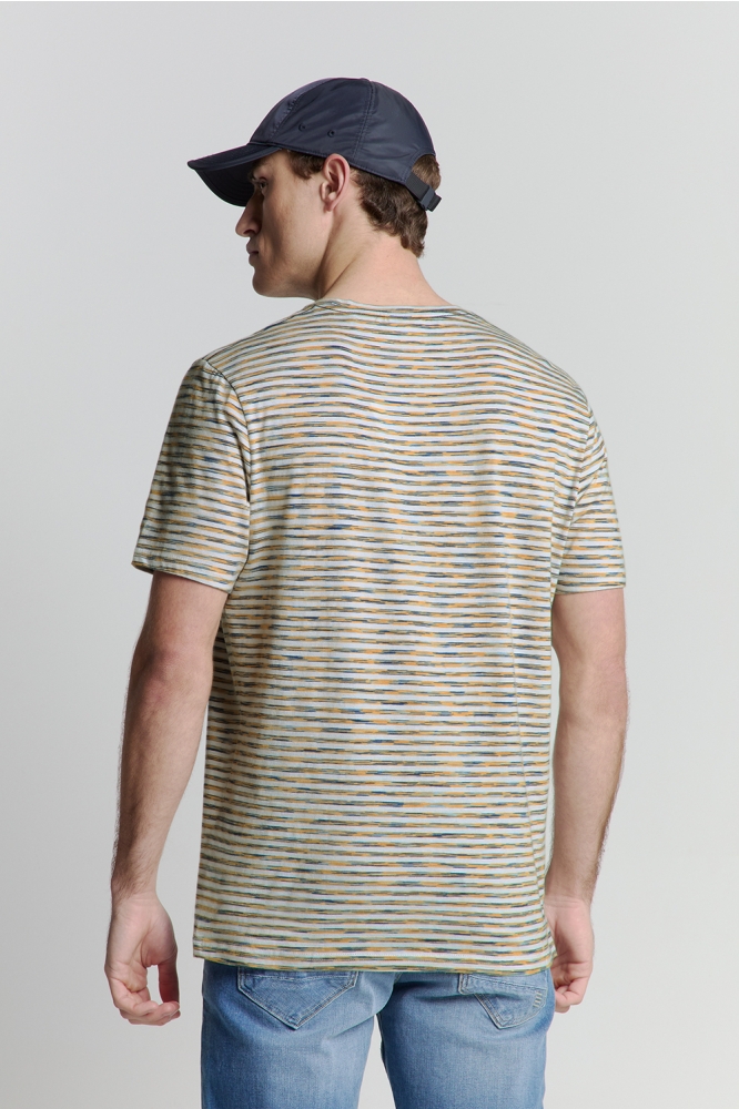 T SHIRT MET RONDE HALS 27340370SN 070 YELLOW